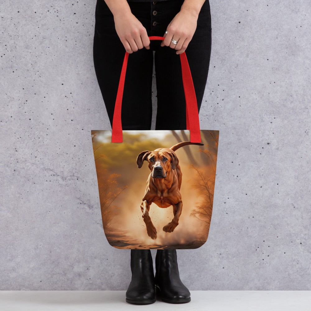 Tote bag-Rhodesian Ridgeback V2