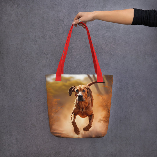 Tote bag-Rhodesian Ridgeback V2