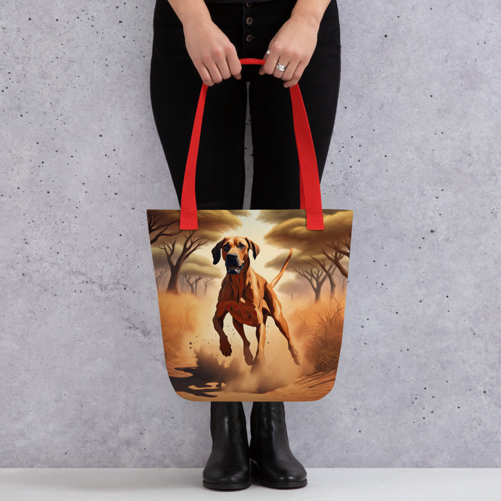 Tote bag-Rhodesian Ridgeback V3