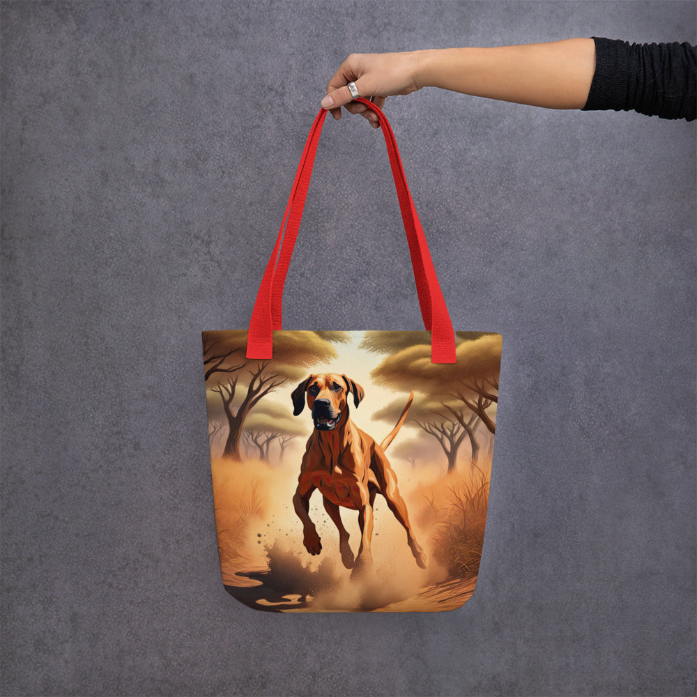 Tote bag-Rhodesian Ridgeback V3