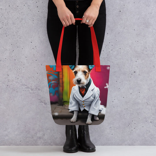 Tote bag-Russell Terrier V4