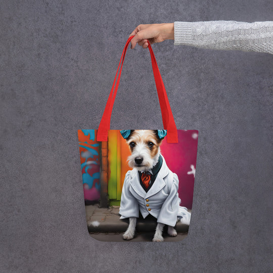 Tote bag-Russell Terrier V4