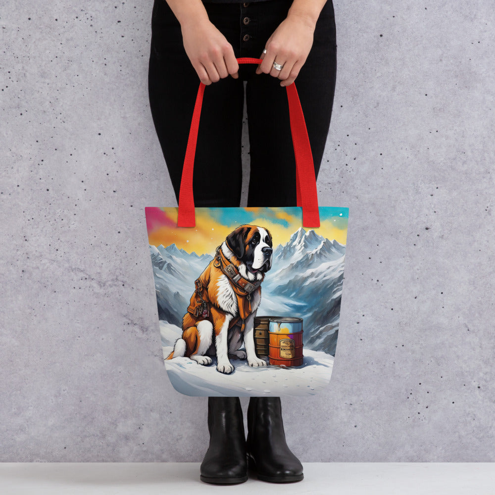 Tote bag-Saint Bernard V6