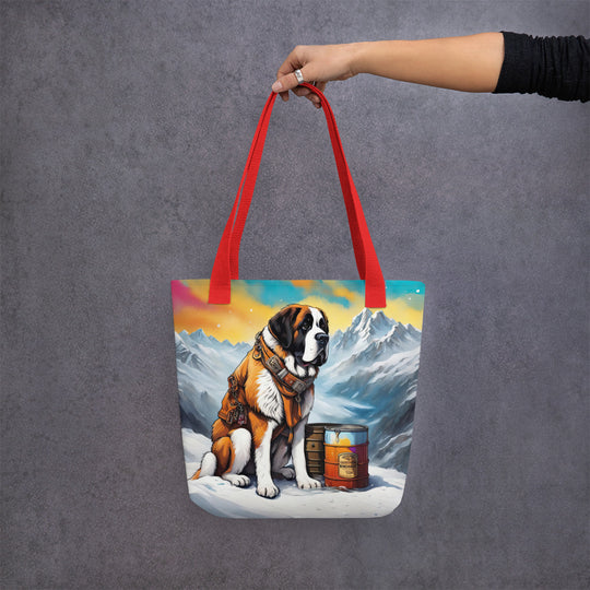 Tote bag-Saint Bernard V6