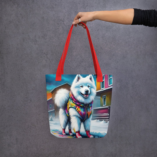 Tote bag-Samoyed