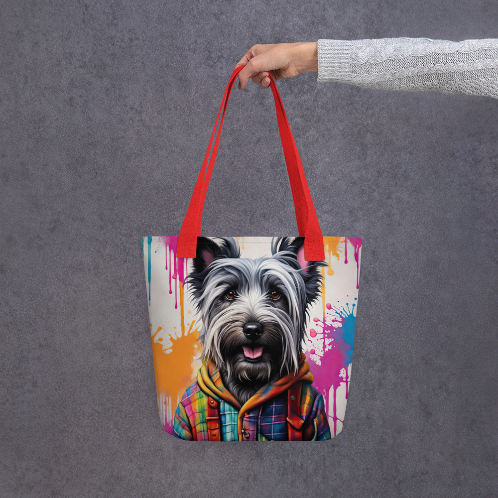 Tote bag-Skye Terrier V3