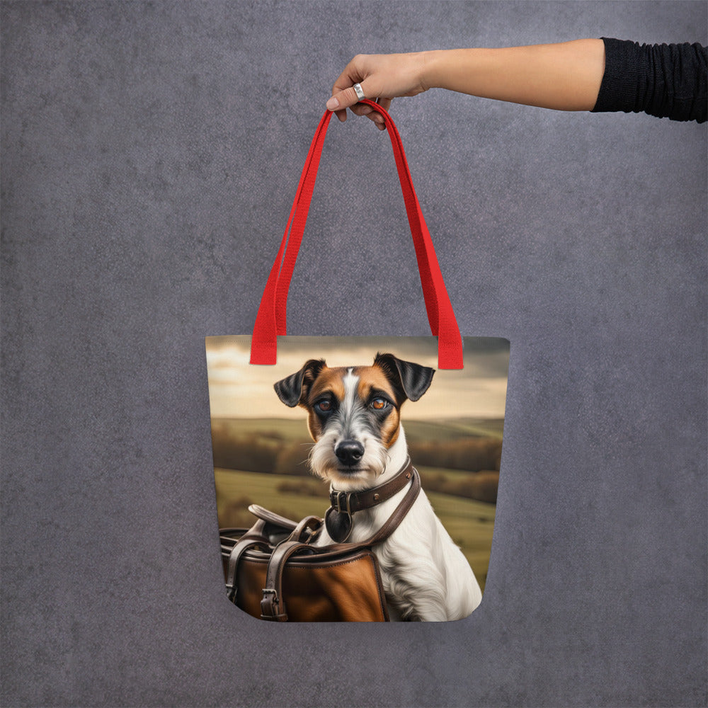 Tote bag-Smooth Fox Terrier V2