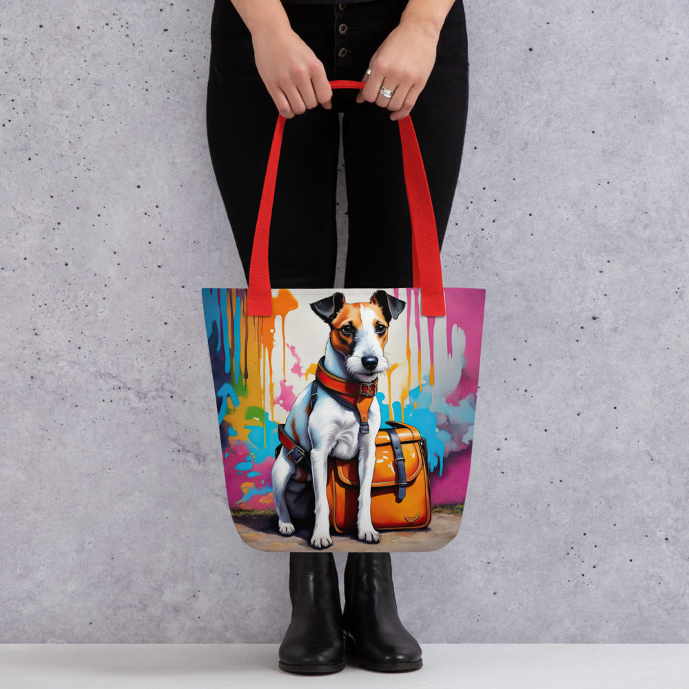 Tote bag-Smooth Fox Terrier V4