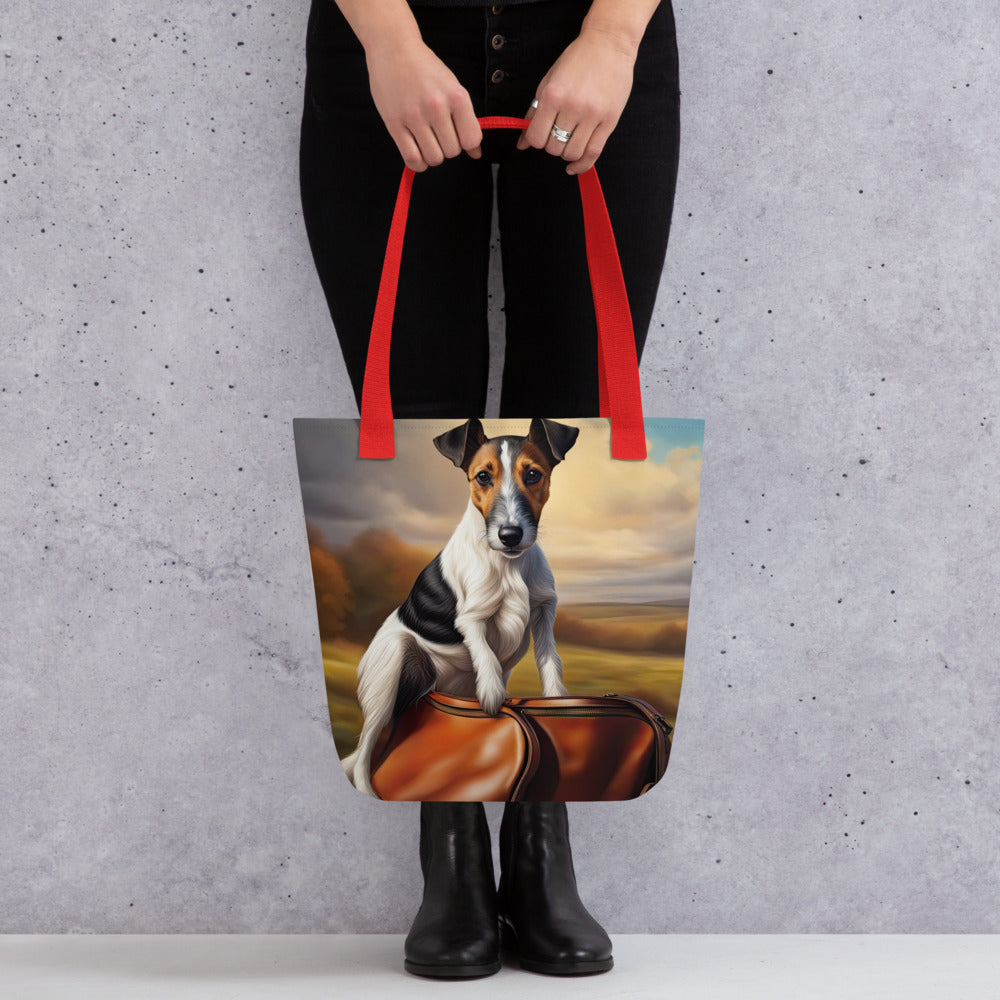 Tote bag-Smooth Fox Terrier V5