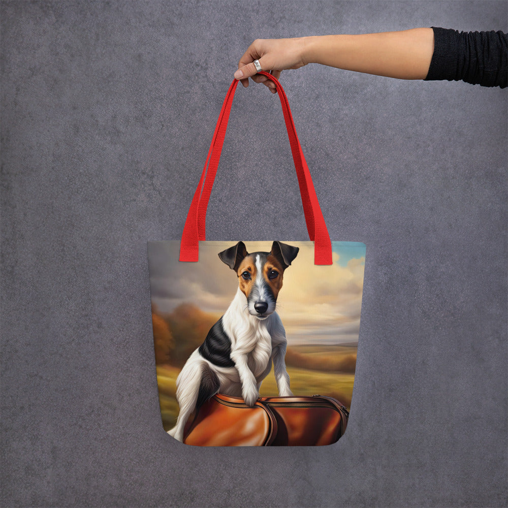 Tote bag-Smooth Fox Terrier V5