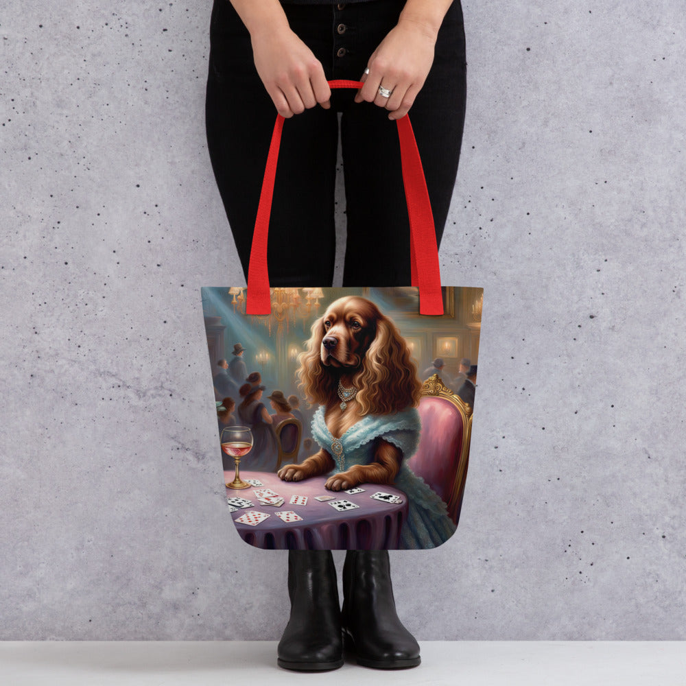 Tote bag-Sussex Spaniel V7