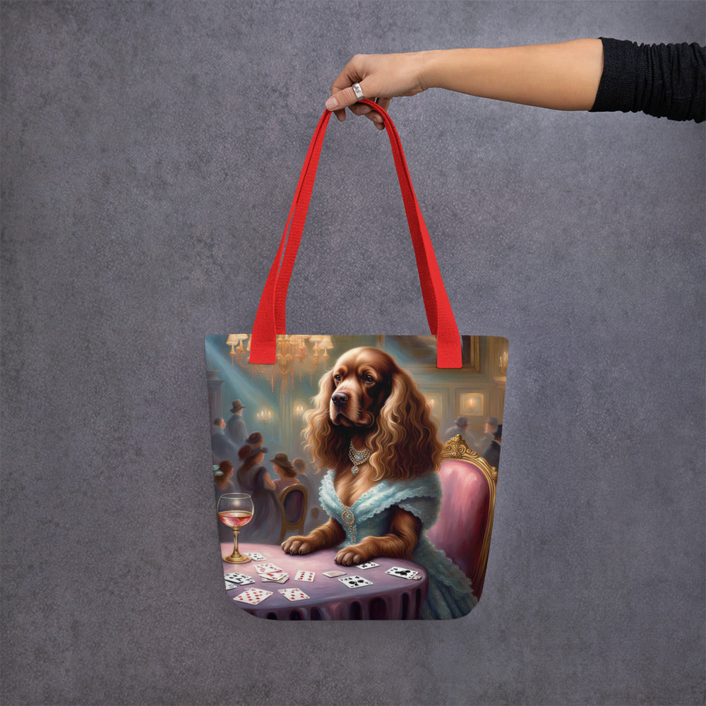 Tote bag-Sussex Spaniel V7