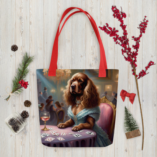 Tote bag-Sussex Spaniel V7