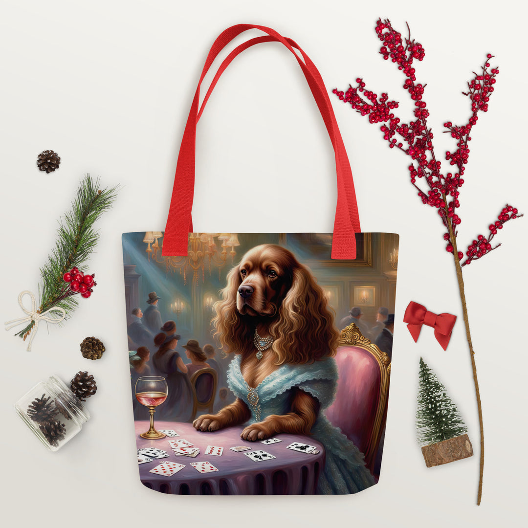 Tote bag-Sussex Spaniel V7