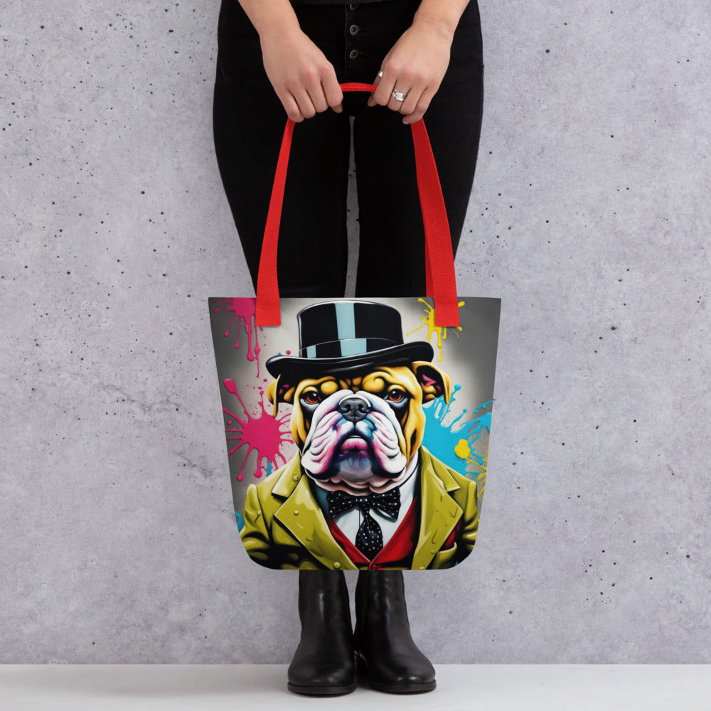 Tote bag-Bulldog V7