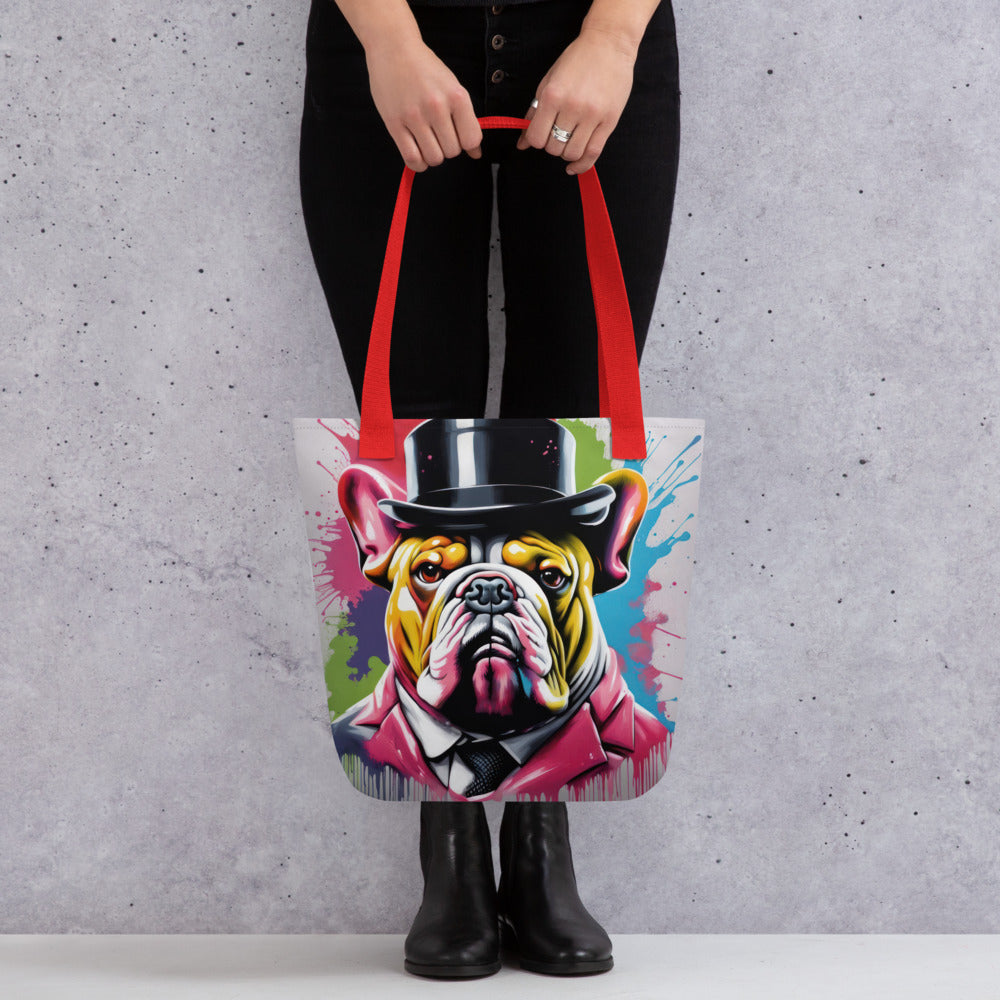 Tote bag-Bulldog V11