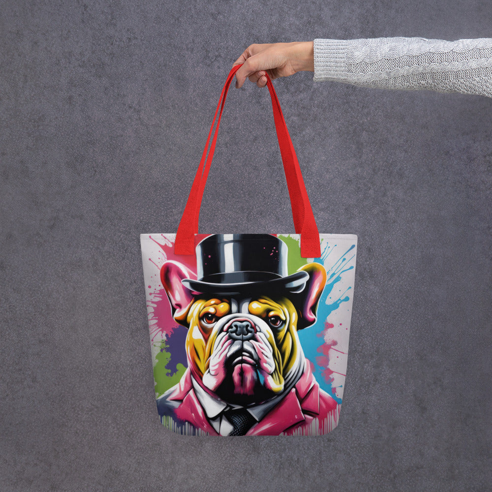 Tote bag-Bulldog V11