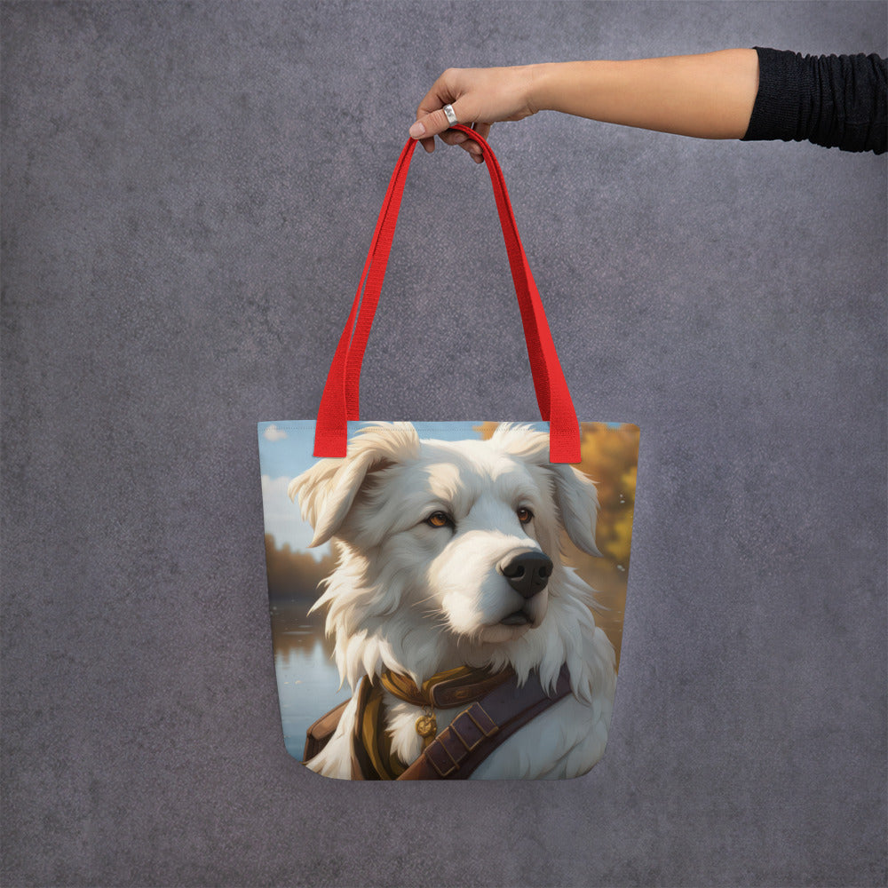 Tote bag-Braque Francais Pyrenean