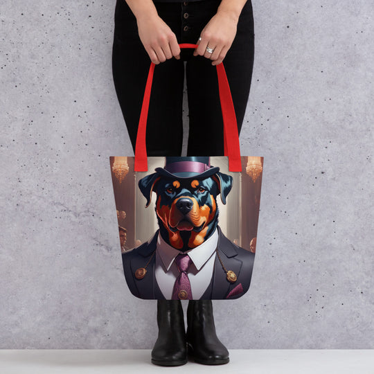 Tote bag-Rottweiler V16