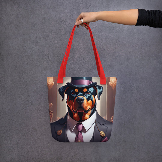 Tote bag-Rottweiler V16