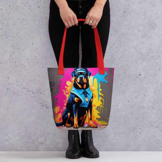 Tote bag-Rottweiler V15