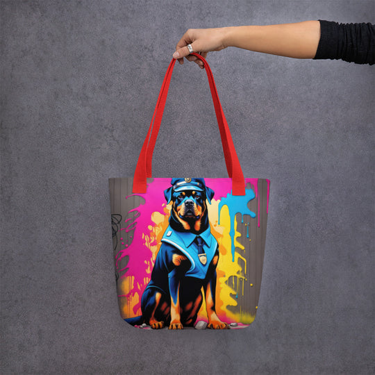 Tote bag-Rottweiler V15