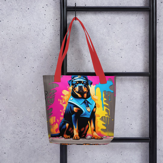 Tote bag-Rottweiler V15