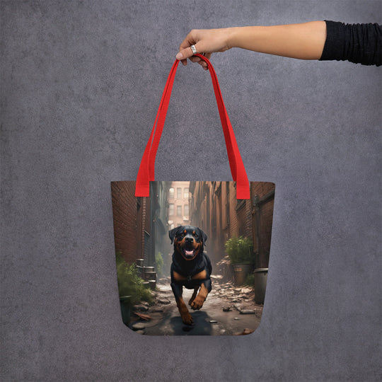 Tote bag-Rottweiler V12