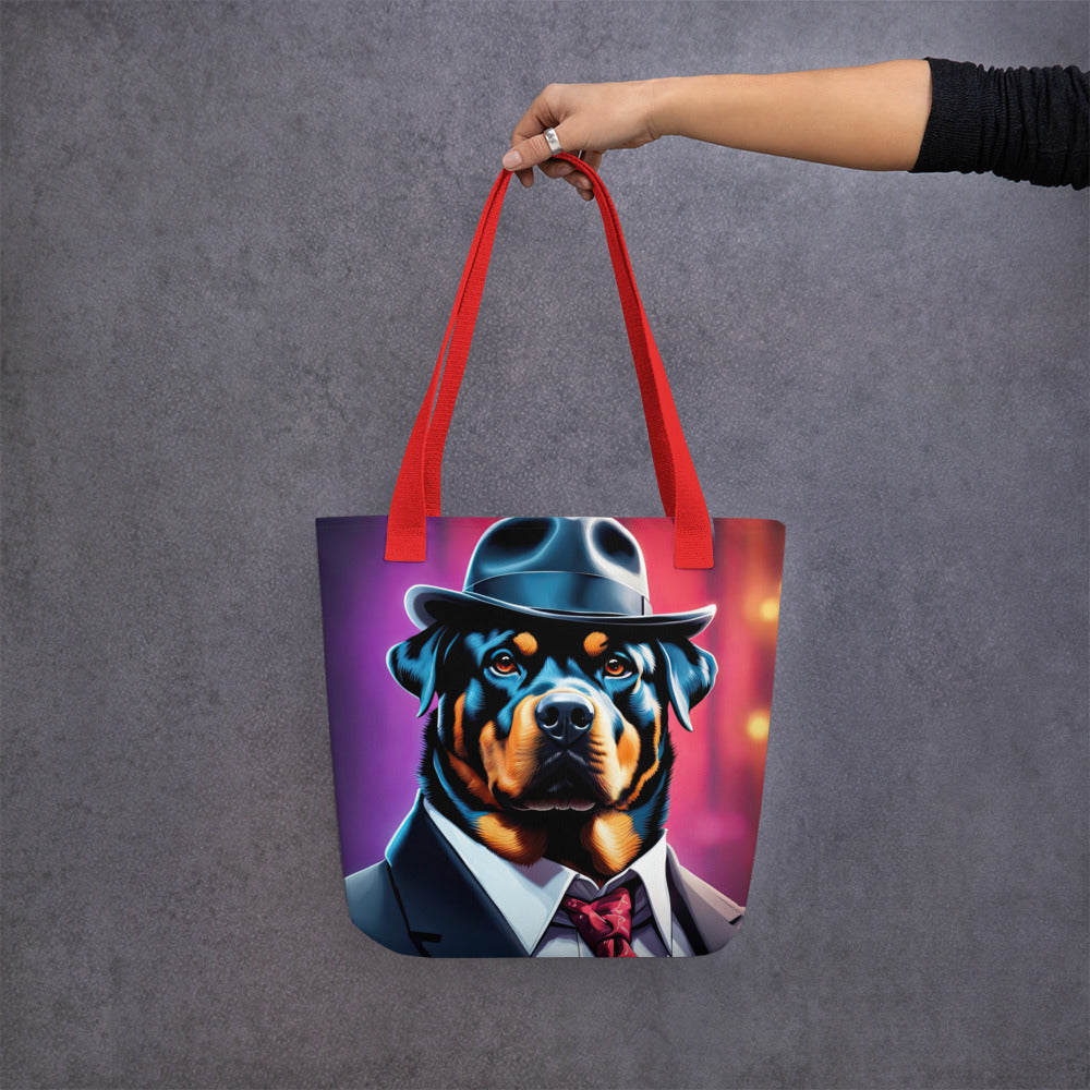 Tote bag-Rottweiler V11