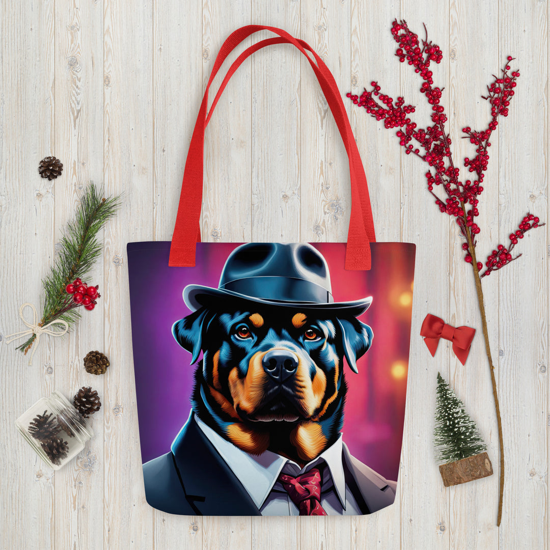 Tote bag-Rottweiler V11