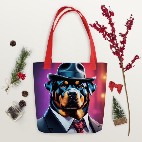 Tote bag-Rottweiler V11