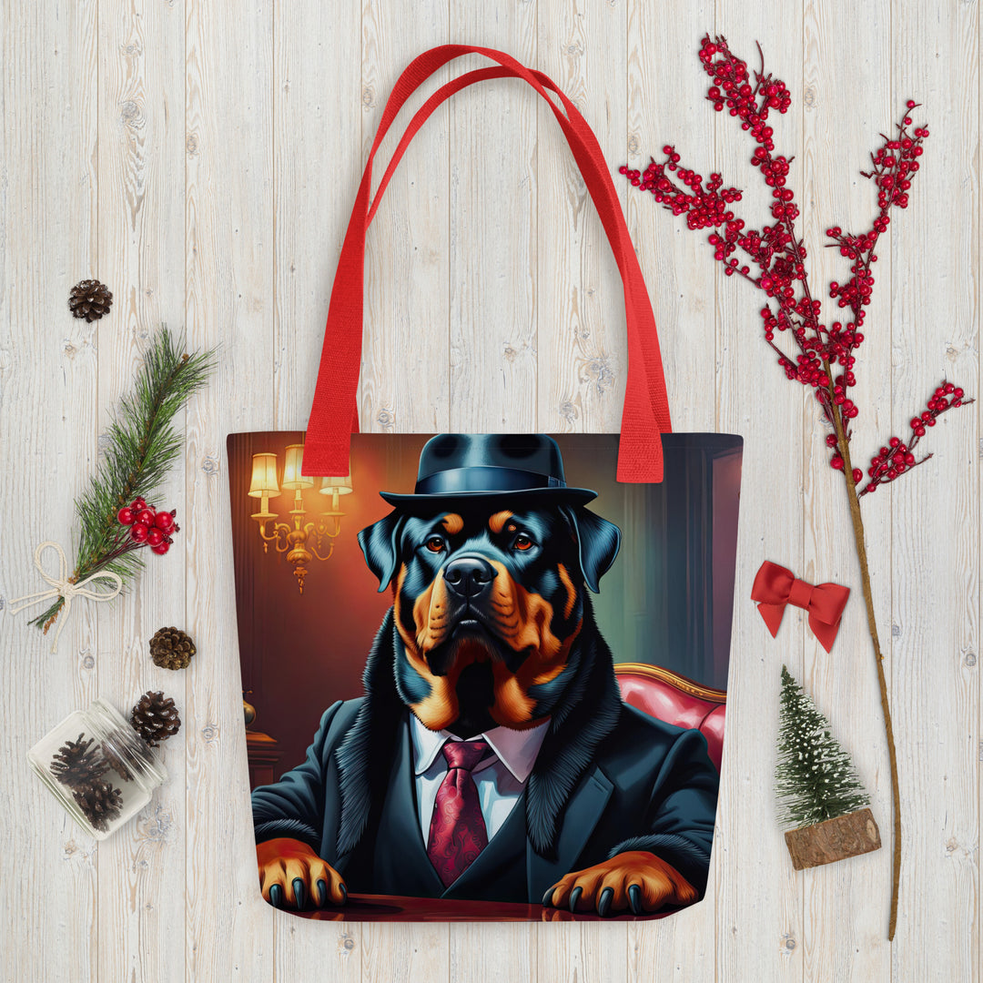 Tote bag-Rottweiler