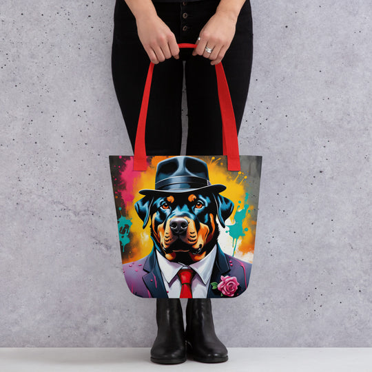 Tote bag-Rottweiler V19