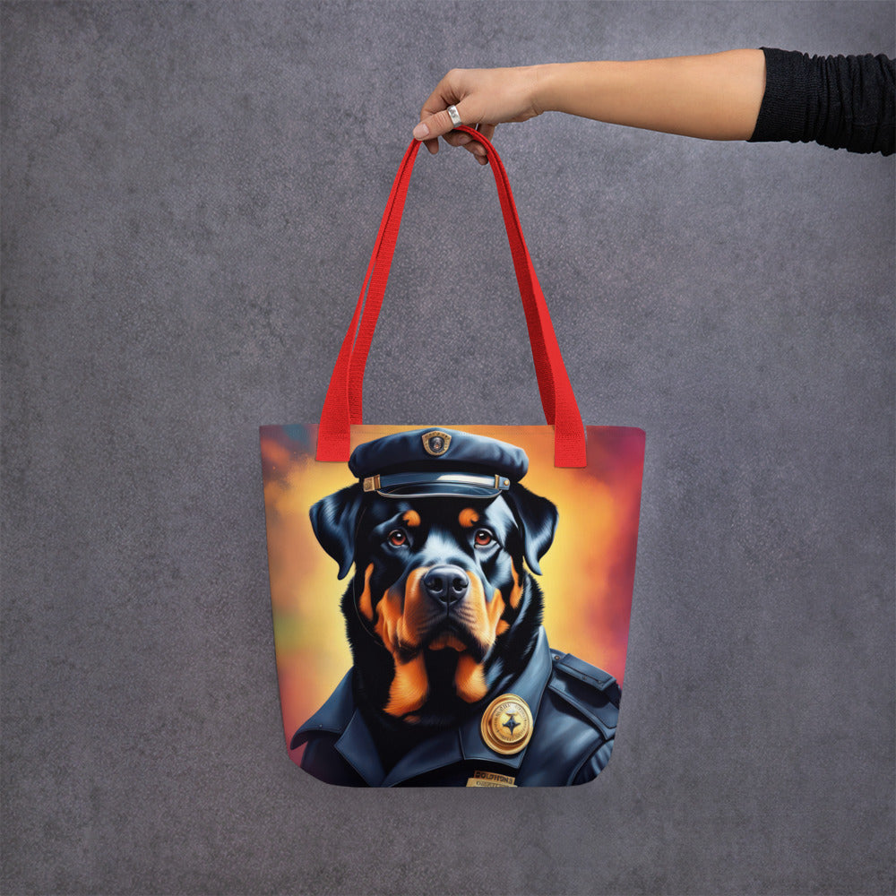 Tote bag-Rottweiler V20