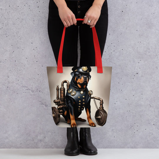 Tote bag-Rottweiler V21