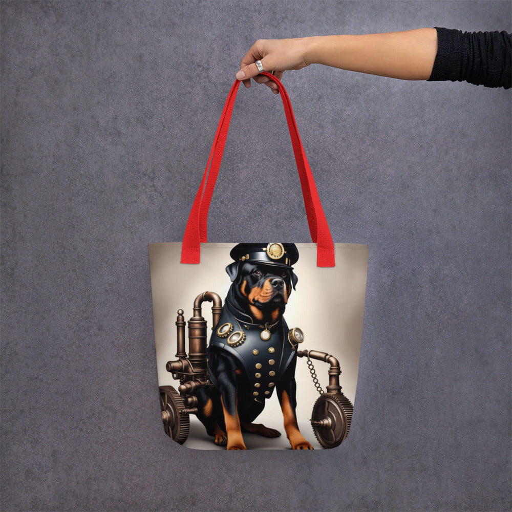 Tote bag-Rottweiler V21