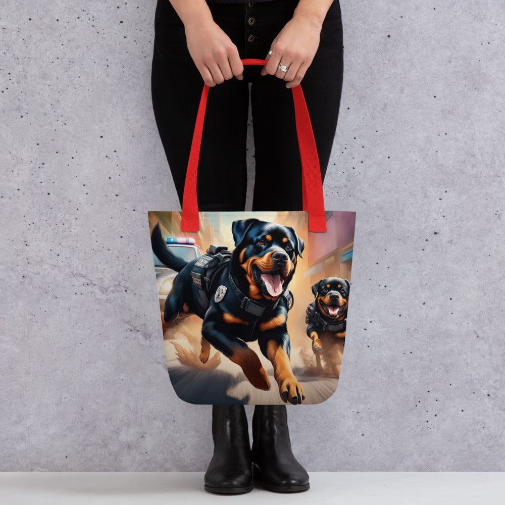 Tote bag-Rottweiler V24