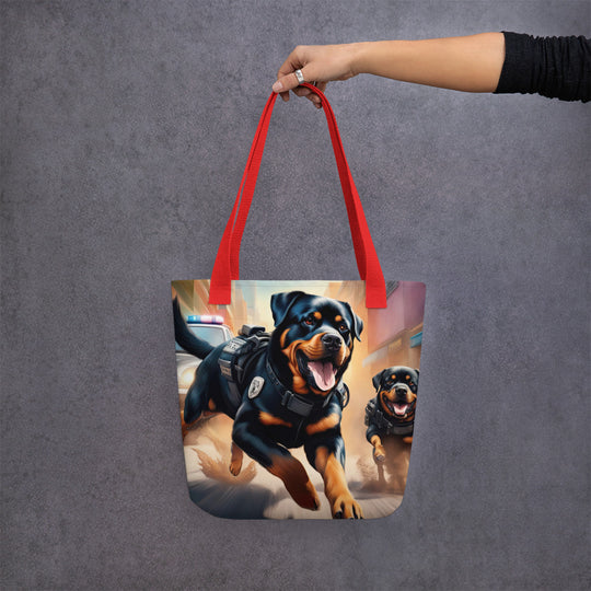 Tote bag-Rottweiler V24