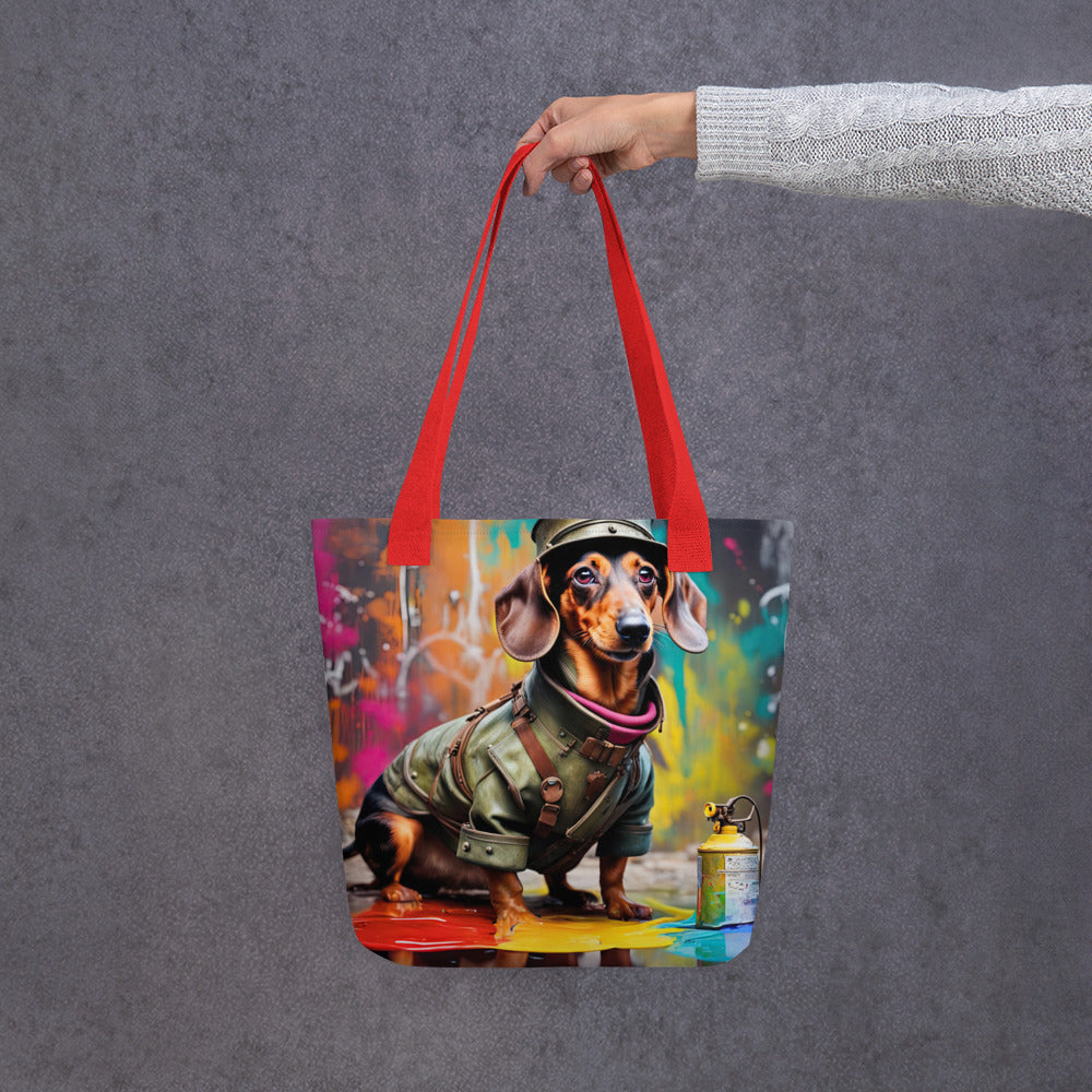 Tote bag-Dachshund V2