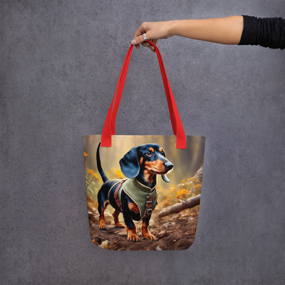 Tote bag-Dachshund V4