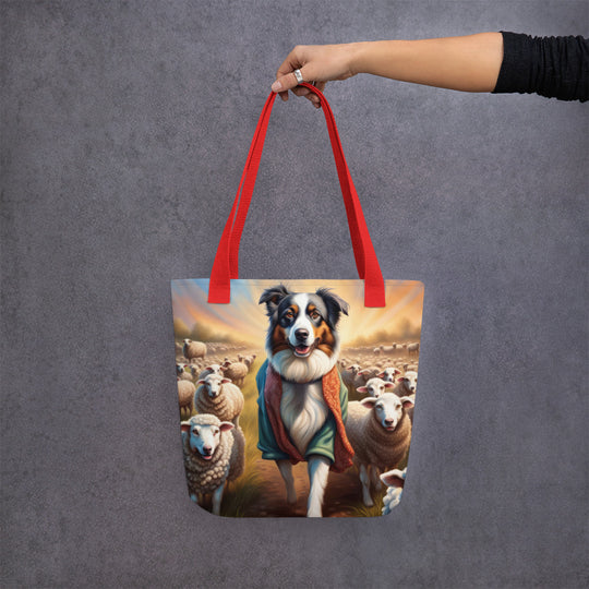 Tote bag-Australian Shepherd V3