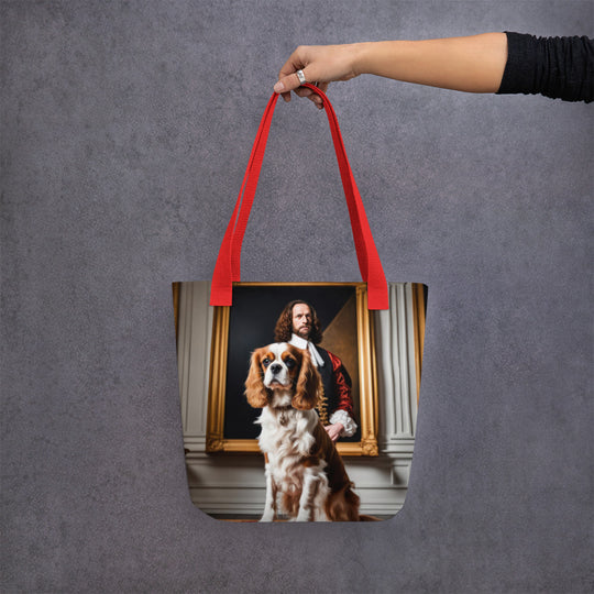 Tote bag-Cavalier King Charles Spaniel V4