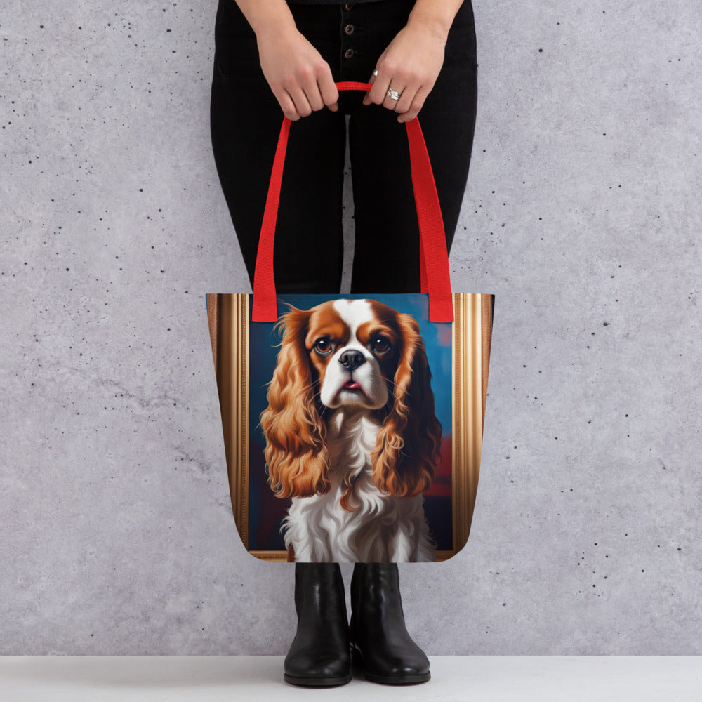 Tote bag-Cavalier King Charles Spaniel V3