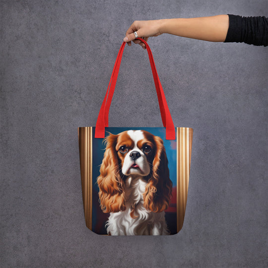 Tote bag-Cavalier King Charles Spaniel V3