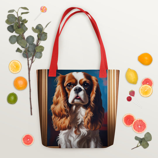 Tote bag-Cavalier King Charles Spaniel V3