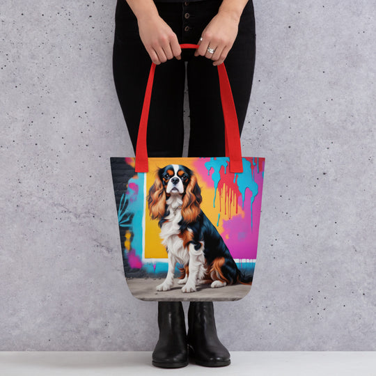 Tote bag-Cavalier King Charles Spaniel