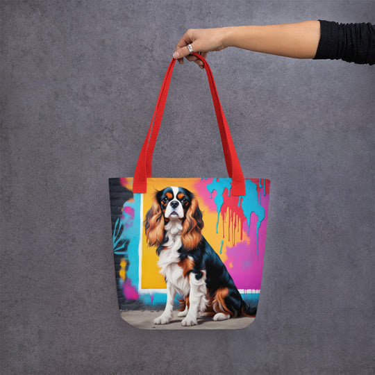 Tote bag-Cavalier King Charles Spaniel