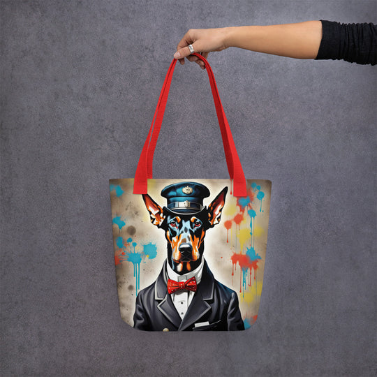 Tote bag-Doberman Pinscher V4