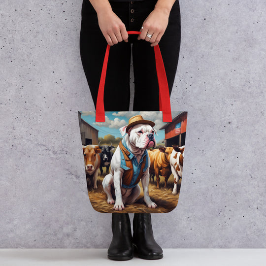 Tote bag- American Bulldog V2