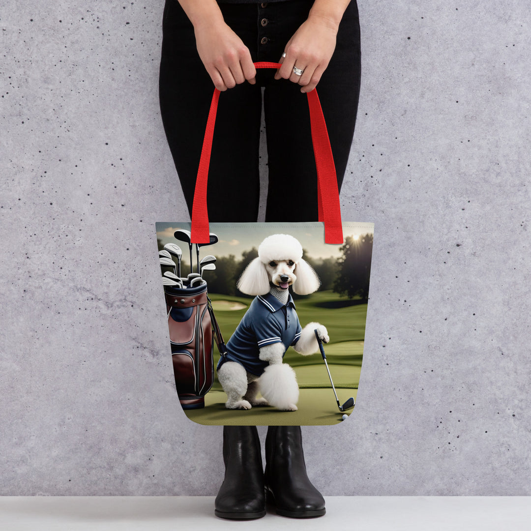 Tote bag-Poodle V4